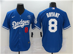 Los Angeles Dodgers #8 Kobe Bryant Royal 2020 KB Cool Base Jersey