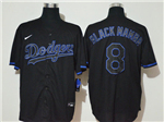 Los Angeles Dodgers #8 Black Mamba Black 2020 Cool Base Jersey