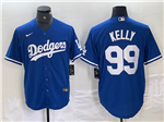Los Angeles Dodgers #99 Joe Kelly Royal Blue Jersey