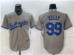 Los Angeles Dodgers #99 Joe Kelly Gray Jersey