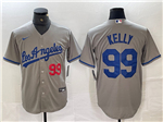 Los Angeles Dodgers #99 Joe Kelly Gray Limited Jersey