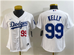 Los Angeles Dodgers #99 Joe Kelly Women's White Limited Jersey