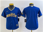 Seattle Mariners Youth Royal 2023 City Connect Team Jersey