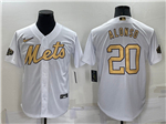 New York Mets #20 Pete Alonso White 2022 MLB All-Star Game Cool Base Jersey