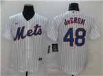 New York Mets #48 Jacob deGrom White 2020 Cool Base Jersey