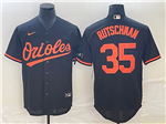 Baltimore Orioles #35 Adley Rutschman Black Cool Base Jersey