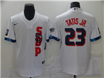 San Diego Padres #23 Fernando Tatis Jr. White 2021 MLB All-Star Game Cool Base Jersey