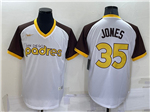 San Diego Padres #35 Randy Jones White Cooperstown Collection Cool Base Jersey