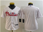 Philadelphia Phillies Youth White Cool Base Team Jersey
