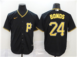 Pittsburgh Pirates #24 Barry Bonds Black 2020 Cool Base Jersey