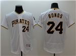 Pittsburgh Pirates #24 Barry Bonds White 2020 Flex Base Jersey