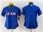 Texas Rangers Women's Royal Blue Cool Base Team Jersey