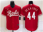 Cincinnati Reds #44 Elly De La Cruz Red Cool Base Jersey