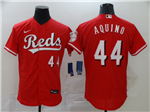 Cincinnati Reds #44 Aristides Aquino Red 2020 Flex Base Jersey