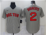 Boston Red Sox #2 Xander Bogaerts Gray Cool Base Jersey