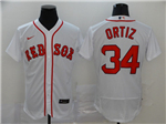 Boston Red Sox #34 David Ortiz White 2020 Flex Base Jersey