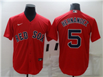 Boston Red Sox #5 Enrique Hernandez Red Cool Base Jersey