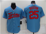 Minnesota Twins #25 Byron Buxton Light Blue Cool Base Jersey
