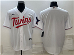 Minnesota Twins 2023 White Cool Base Team Jersey