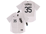 Chicago White Sox #35 Frank Thomas White 2020 Flex Base Jersey