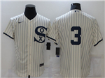 Chicago White Sox #3 Harold Baines White 2021 Field of Dreams Flex Base Jersey