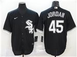 Chicago White Sox #45 Michael Jordan Black 2020 Cool Base Jersey