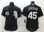 Chicago White Sox #45 Michael Jordan Black 2020 Flex Base Jersey