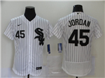 Chicago White Sox #45 Michael Jordan White 2020 Flex Base Jersey