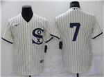 Chicago White Sox #7 Tim Anderson White 2021 Field of Dreams Cool Base Jersey