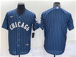 Chicago White Sox Blue Pinstripe Cool Base Team Jersey