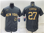New York Yankees #27 Giancarlo Stanton Charcoal 2022 MLB All-Star Game Flex Base Jersey