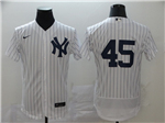 New York Yankees #45 Gerrit Cole White 2020 Flex Base Jersey