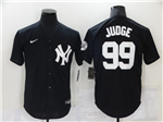 New York Yankees #99 Aaron Judge Black Fashion Cool Base Jersey