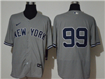 New York Yankees #99 Aaron Judge Gray 2020 Flex Base Jersey