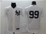 New York Yankees #99 Aaron Judge White 2020 Flex Base Jersey