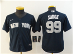 New York Yankees #99 Aaron Judge Youth Navy 2020 Cool Base Jersey
