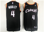 Cleveland Cavaliers #4 Evan Mobley 2020-21 Black City Edition Swingman Jersey