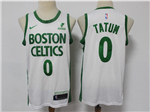 Boston Celtics #0 Jayson Tatum 2020-21 White City Edition Swingman Jersey