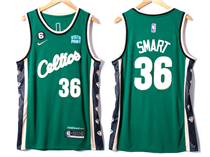 Boston Celtics #36 Marcus Smart 2022-23 Green City Edition Swingman Jersey