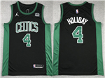 Boston Celtics #4 Jrue Holiday 2023-24 Black Statement Swingman Jersey