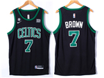 Boston Celtics #7 Jaylen Brown 2022-23 Black Statement Swingman Jersey