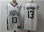 Los Angeles Clippers #13 Paul George 2019/20 White City Edition Swingman Jersey