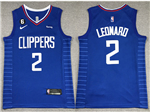 Los Angeles Clippers #2 Kawhi Leonard Blue Swingman Jersey