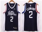 Los Angeles Clippers #2 Kawhi Leonard 2020-21 Black City Edition Swingman Jersey