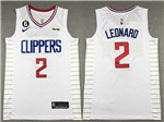 Los Angeles Clippers #2 Kawhi Leonard White Swingman Jersey