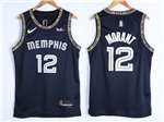 Memphis Grizzlies #12 Ja Morant 2021-22 Navy City Edition Swingman Jersey
