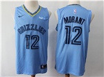 Memphis Grizzlies #12 Ja Morant Light Blue Swingman Jersey