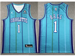 Charlotte Hornets #1 LaMelo Ball 2023-24 Teal Classic Edition Swingman Jersey