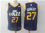 Utah Jazz #27 Rudy Gobert Navy Swingman Jersey