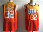 Utah Jazz #32 Karl Malone Multi Color City Edition Swingman Jersey